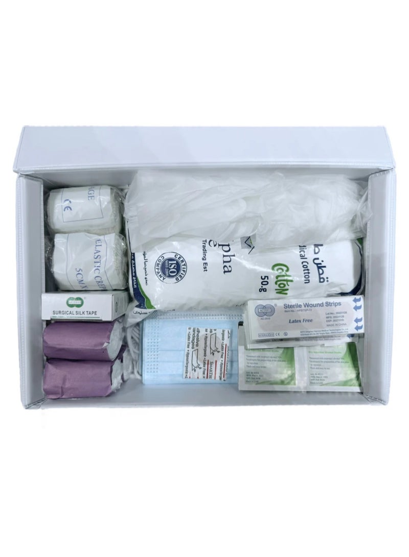 Safa First Aid Kit No. 3 to Provide Basic Medical Supplies To Treat Minor Injuries And Emergency Situations. - Image 2